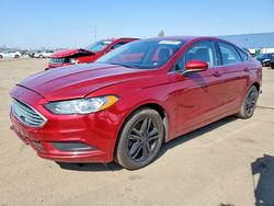 Ford salvage cars for sale: 2018 Ford Fusion se