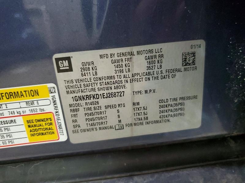 2014 Chevrolet Traverse ls