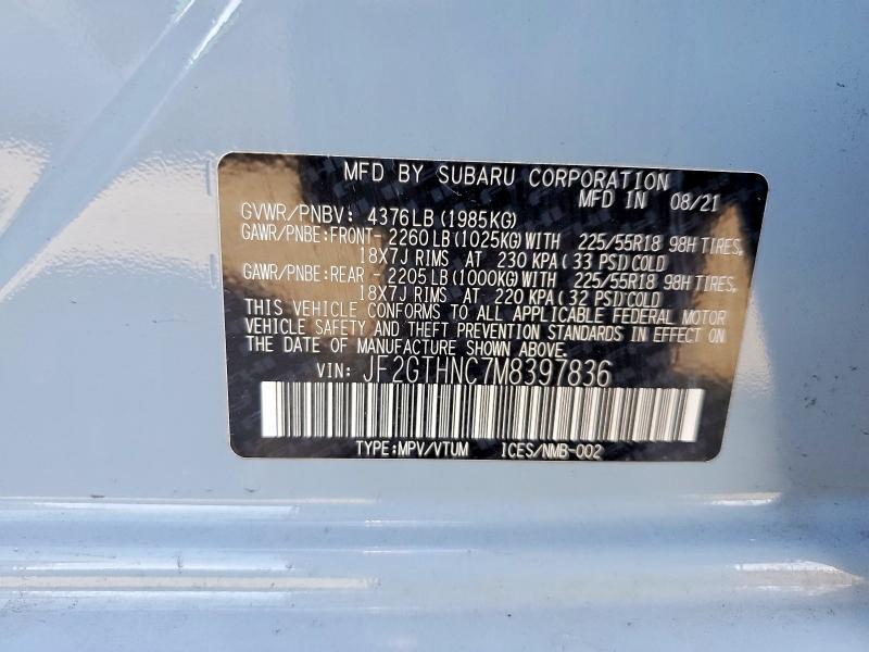 2021 Subaru Crosstrek Limited