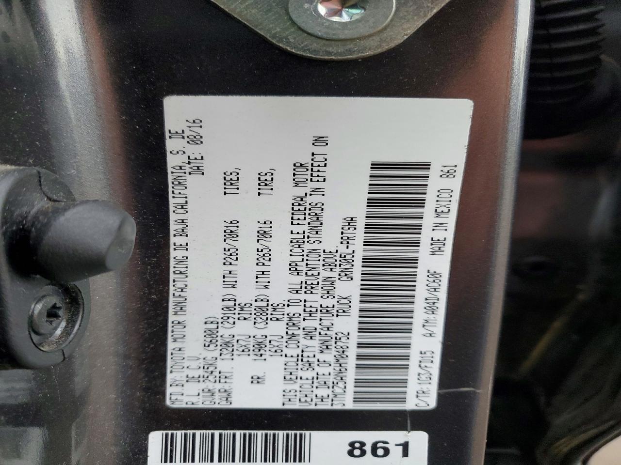 2017 Toyota Tacoma TRD OFF-Road