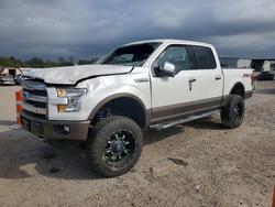 Salvage trucks for sale at Houston, TX auction: 2017 Ford F150 Supercrew