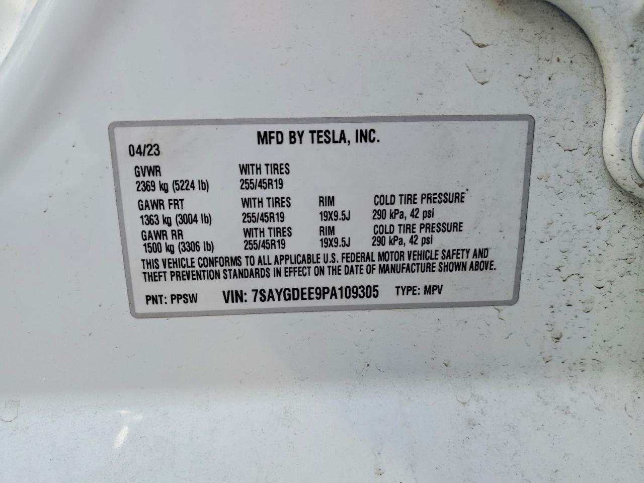 2023 Tesla Model y