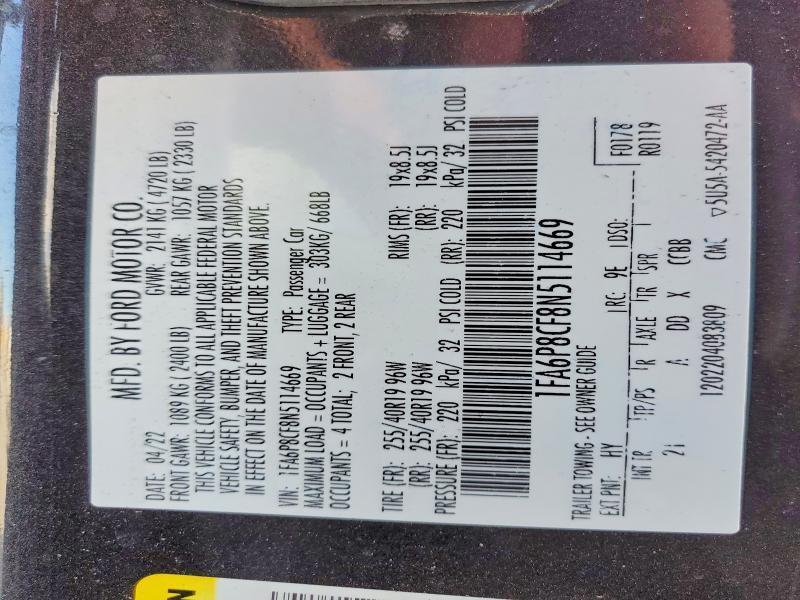 2022 Ford Mustang gt