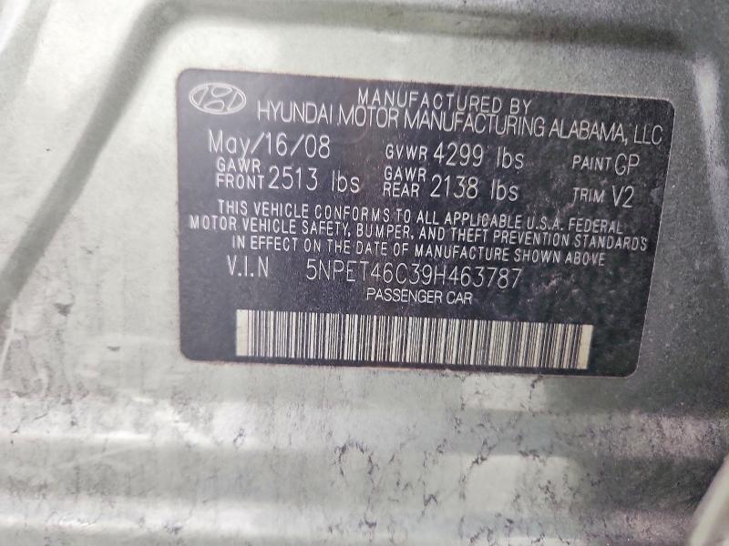 2009 Hyundai Sonata gls