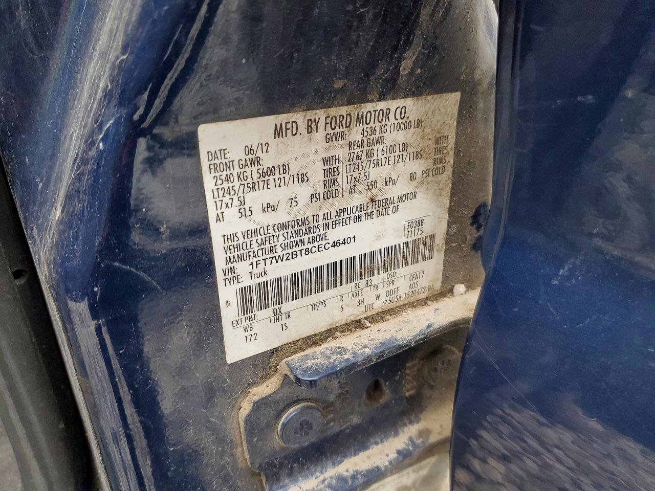 2012 Ford F250 Super Duty