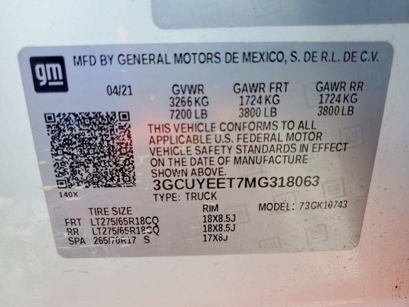 2021 Chevrolet Silverado K1500 RST