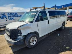 Salvage trucks for sale at Fort Wayne, IN auction: 2015 Chevrolet Express G3500 LT