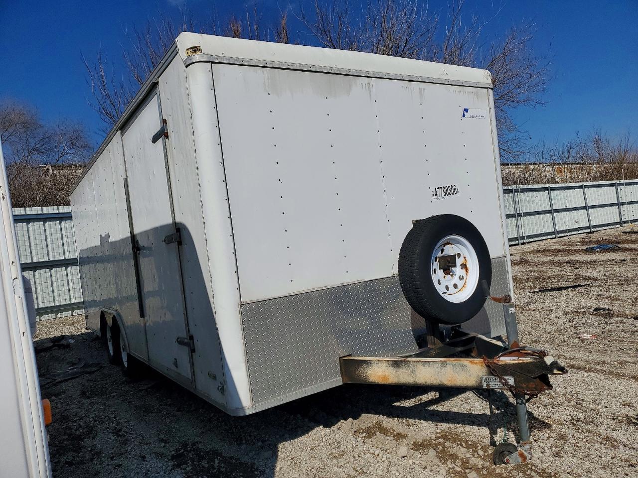 2002 Pace American Enclosed Cargo Trailer