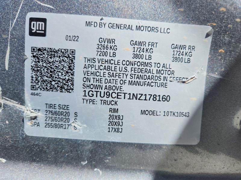 2022 GMC Sierra Limited K1500 Elevation