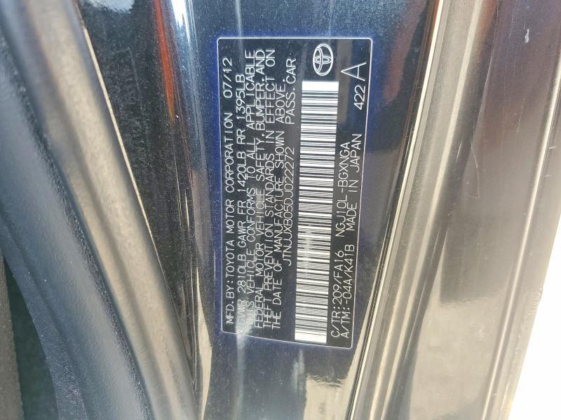 2013 Scion Iq Base