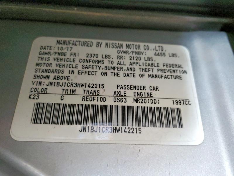 2017 Nissan Rogue Sport sv