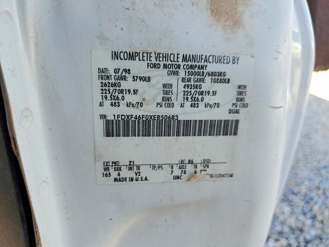1999 Ford F450 Super Duty