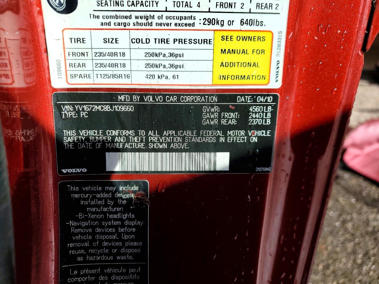2011 Volvo C70 T5