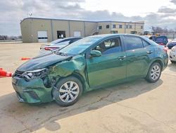 2014 Toyota Corolla le for sale in Wilmer, TX