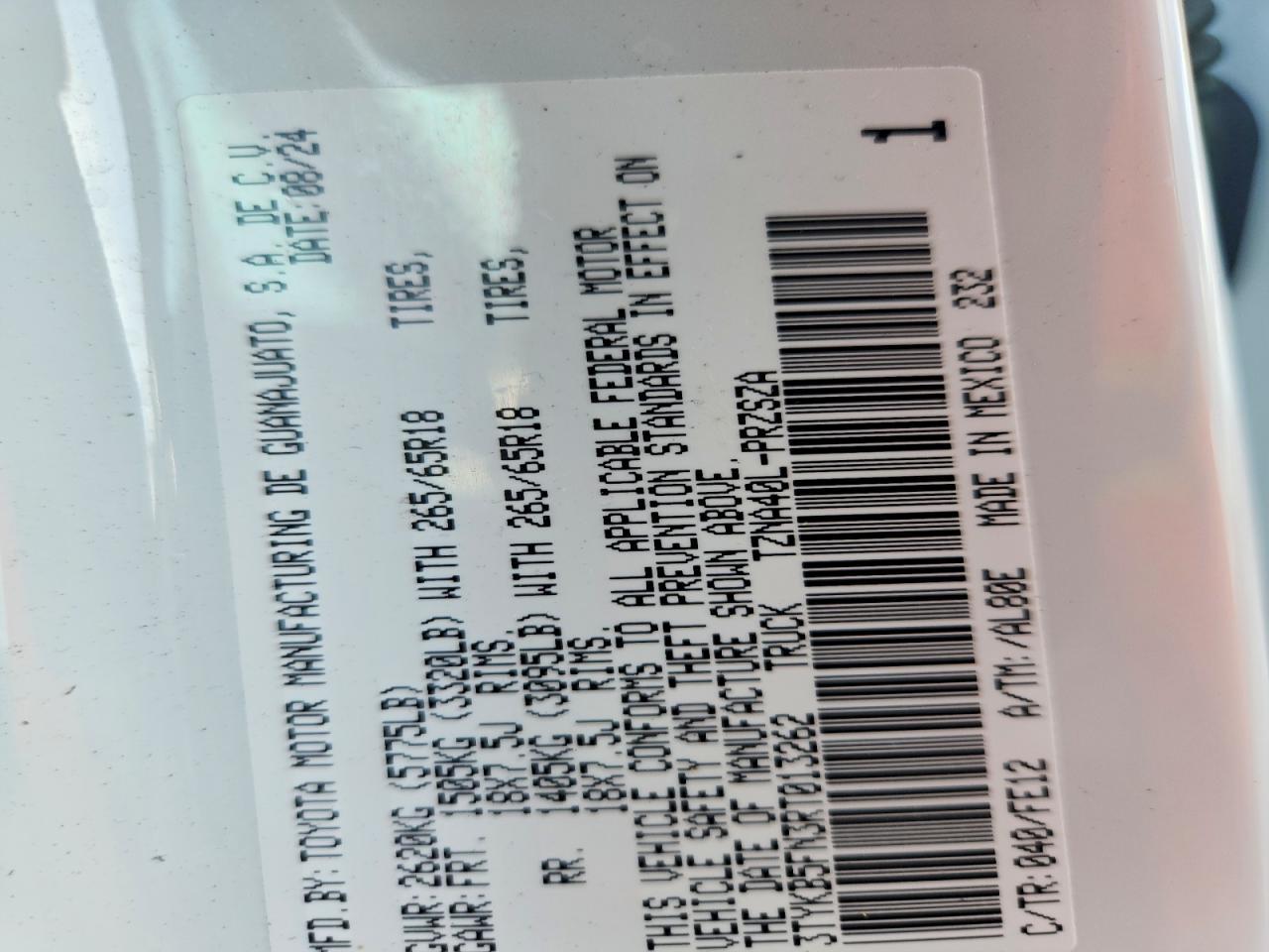 2024 Toyota Tacoma TRD Sport