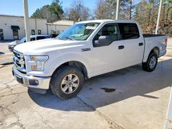 Salvage trucks for sale at Hueytown, AL auction: 2016 Ford F150 Supercrew