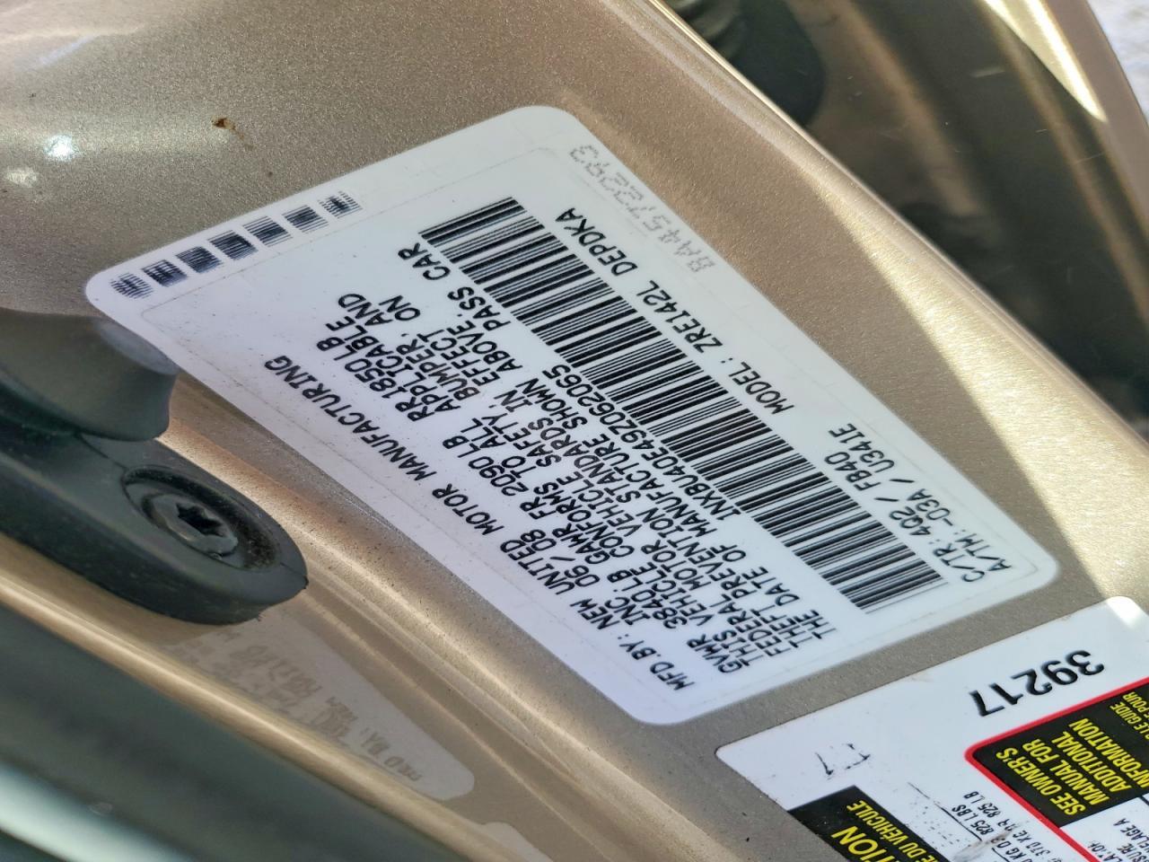 2009 Toyota Corolla le