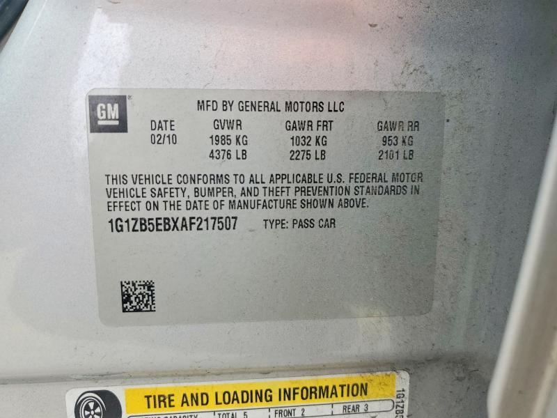 2010 Chevrolet Malibu ls