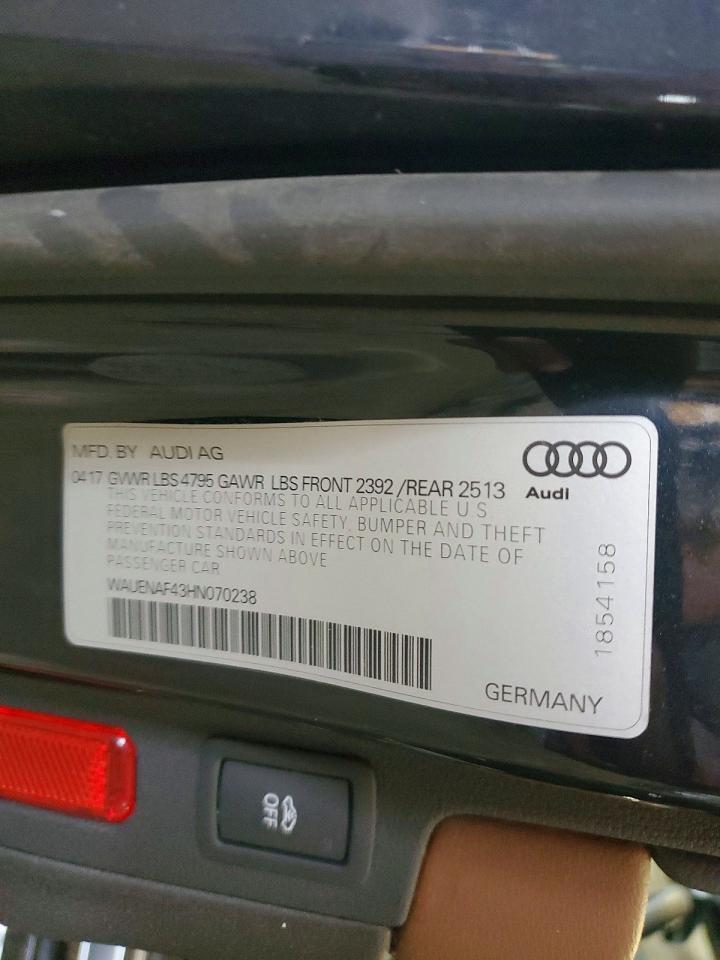 2017 Audi A4 Premium Plus