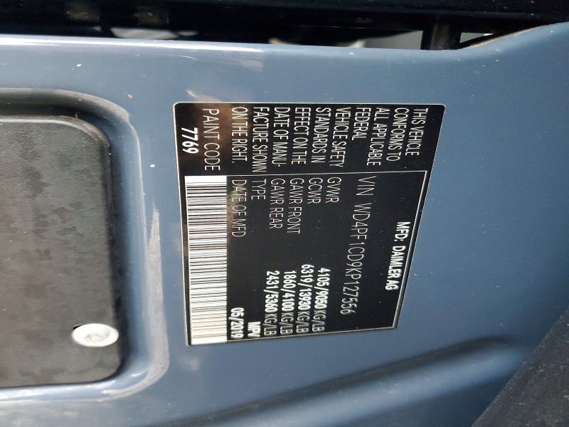 2019 Mercedes-Benz Sprinter 2500 Delivery Van