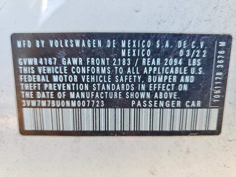 2022 Volkswagen Jetta