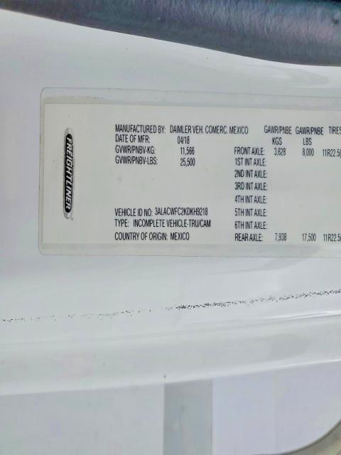 2019 Freigliner 2019 Freightliner Business Class M2 BOX Truck