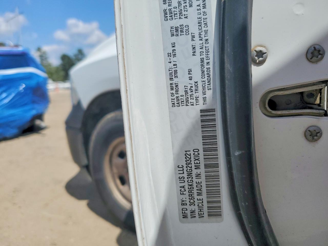 2022 Dodge RAM 1500 Classic Tradesman
