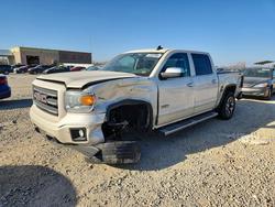 GMC salvage cars for sale: 2015 GMC Sierra K1500 slt