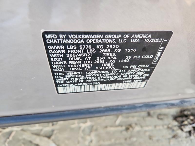 2024 Volkswagen Atlas Cross Sport sel Premium R-line