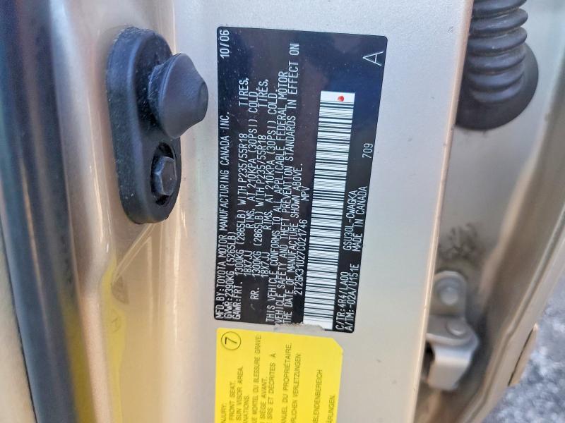 2007 Lexus Rx 350 Base