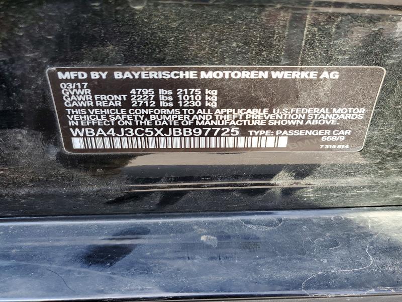 2018 BMW 430xi Gran Coupe