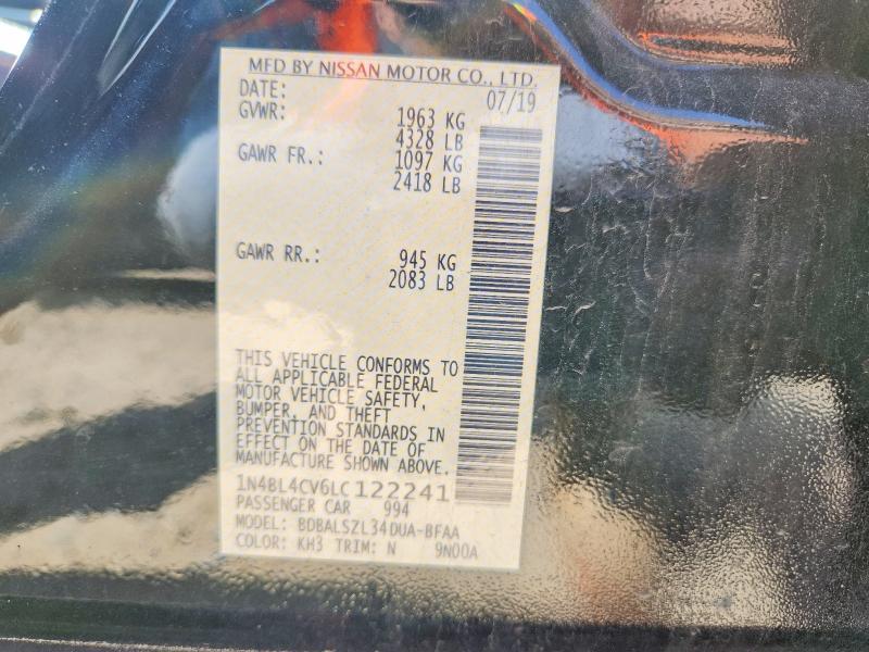 2020 Nissan Altima 2.5 sr