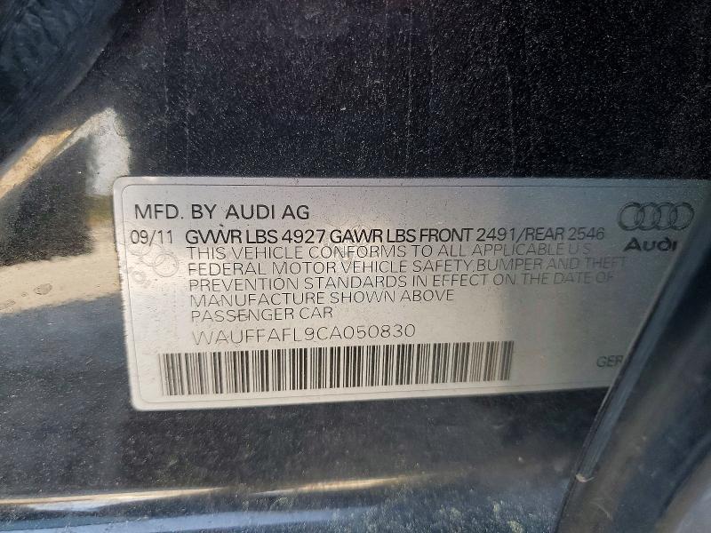 2012 Audi A4 Premium Plus