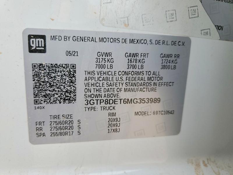 2021 GMC Sierra C1500 SLT