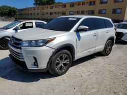 2018 Toyota Highlander le en venta en Opa Locka, FL