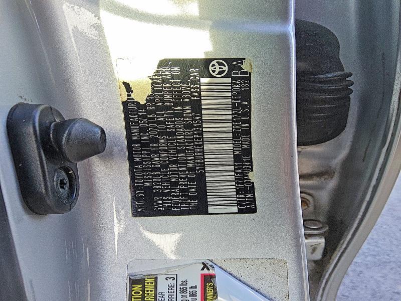 2014 Toyota Corolla l