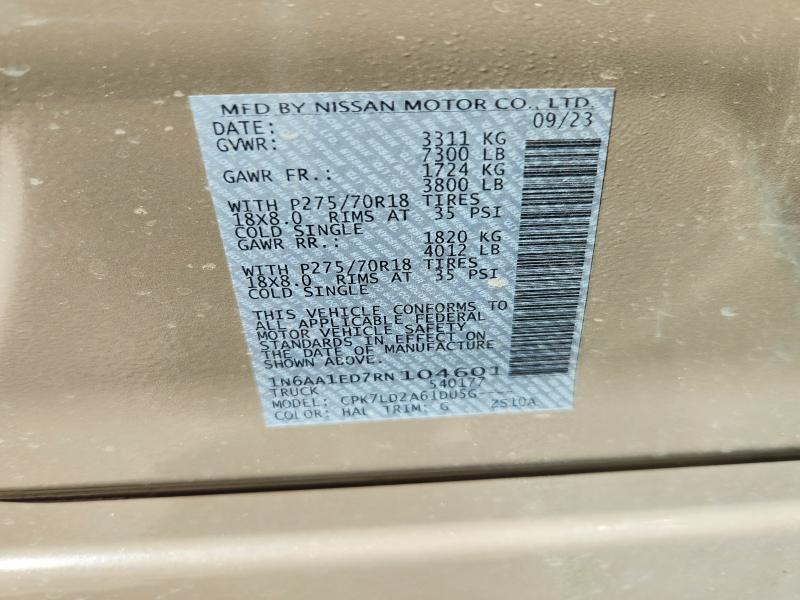 2024 Nissan Titan PRO-4X