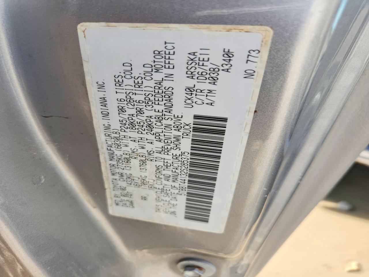 2002 Toyota Tundra SR5 V8