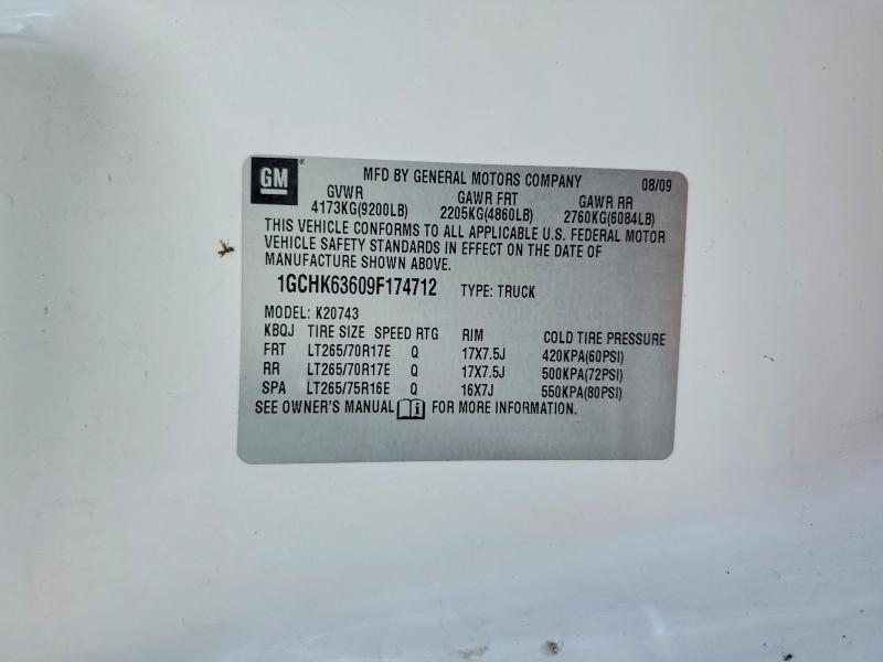 2009 Chevrolet Silverado K2500 Heavy Duty LTZ