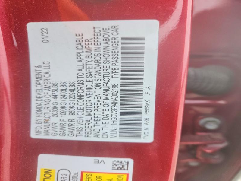 2022 Honda Accord Touring