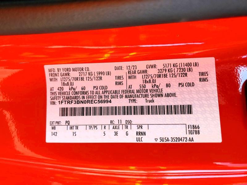 2024 Ford F350 Super Duty