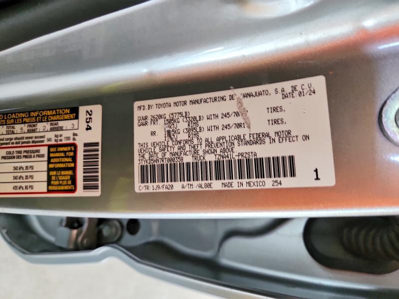 2024 Toyota Tacoma SR