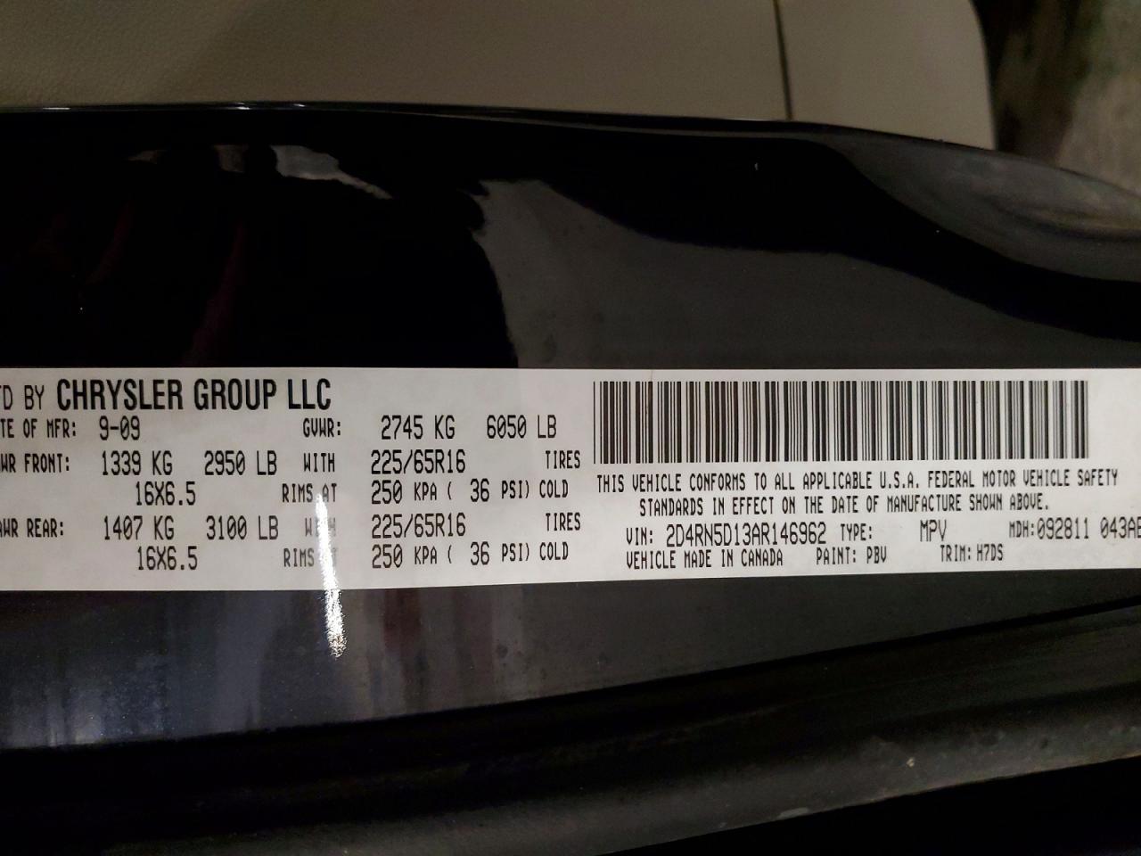 2010 Dodge Grand Caravan sxt