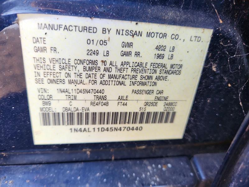 2005 Nissan Altima 2.5