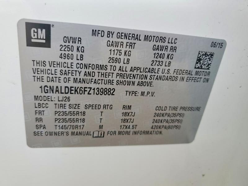 2015 Chevrolet Equinox ltz