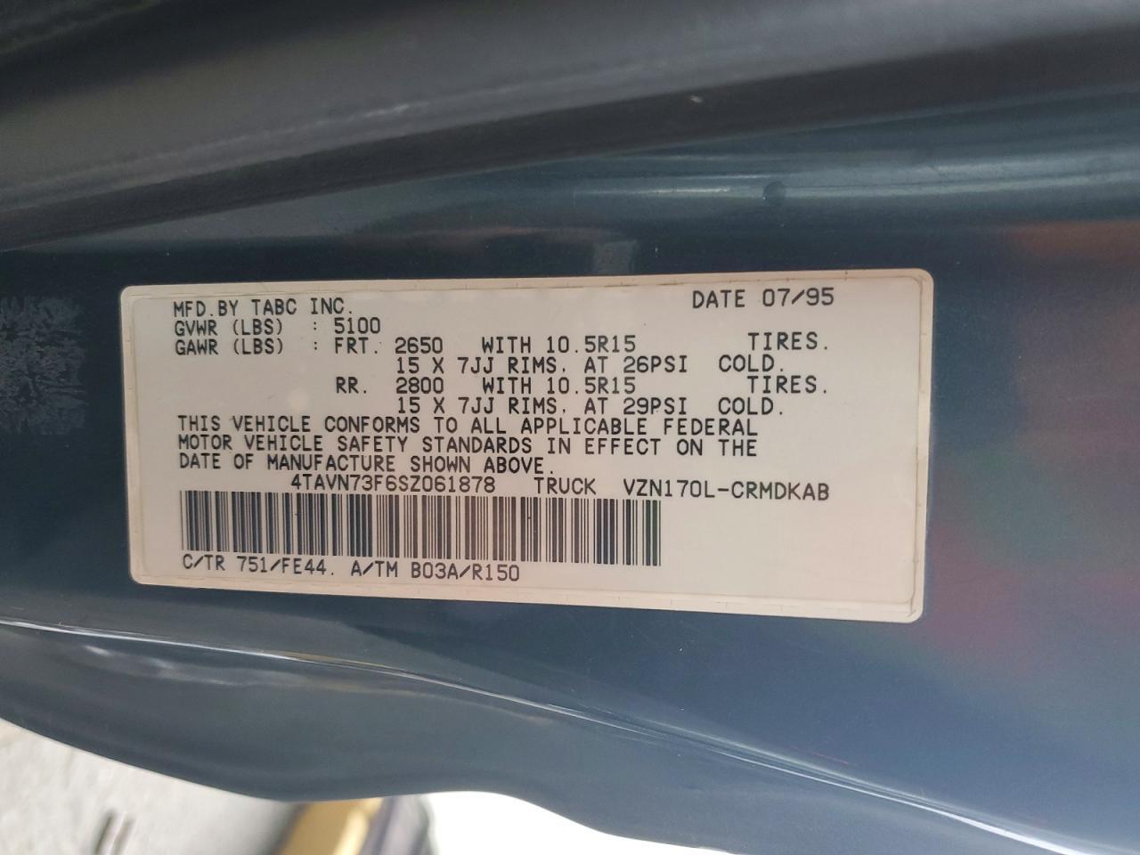 1995 Toyota Tacoma V6