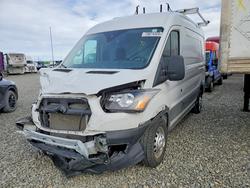 Salvage trucks for sale at Brighton, CO auction: 2023 Ford Transit 250 Utility / Service Van
