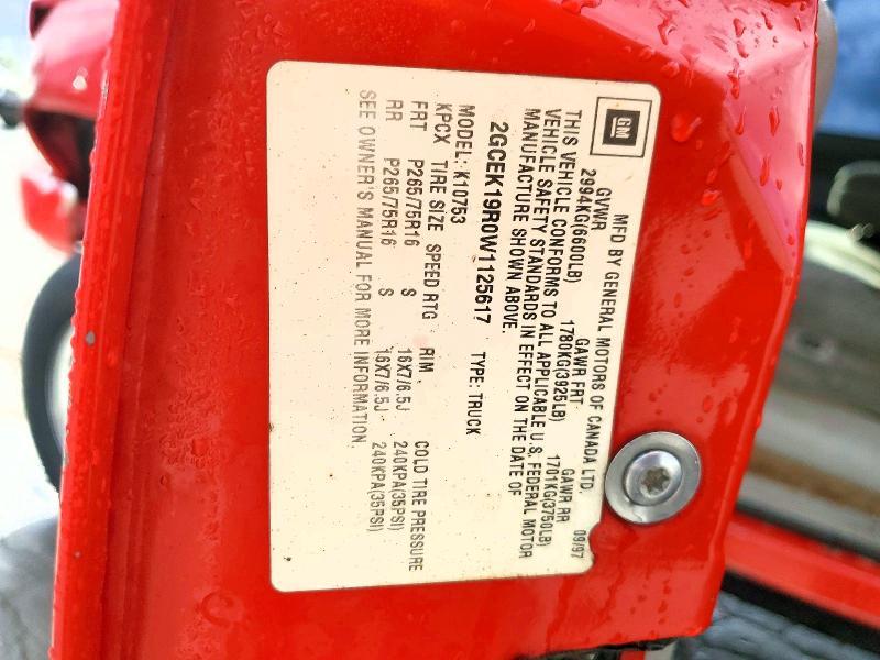 1998 Chevrolet Gmt-400 K1500