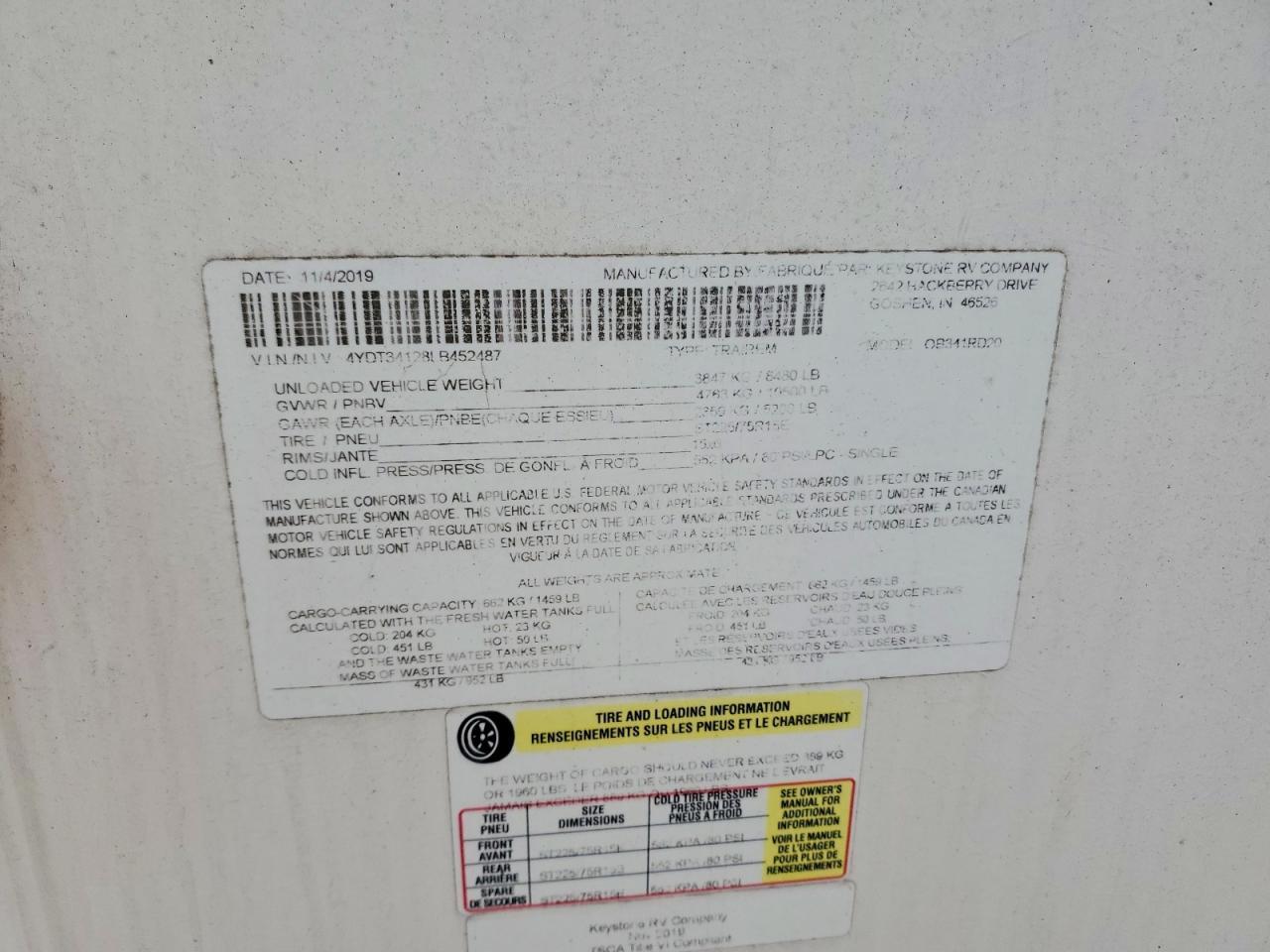 2020 Keystone Outback Camper