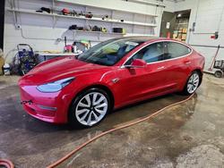 Tesla salvage cars for sale: 2018 Tesla Model 3